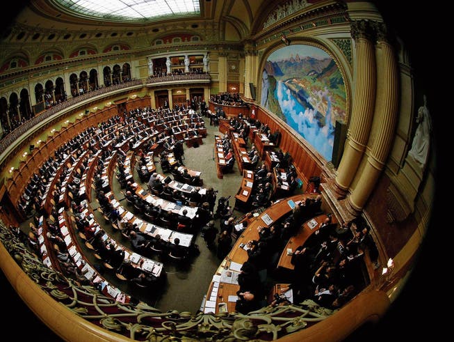 An der vereinigten Bundesversammlung liegt es, einen neuen Bundesrat zu wählen. (Bild: PD)