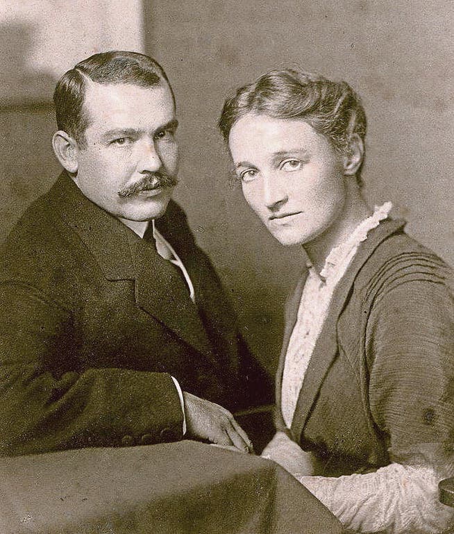 Das Ehepaar Clara und Fritz Sigrist.
