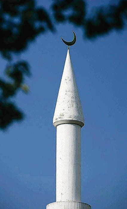 Minarett der Mahmud-Moschee in Zürich. (Bild: rtr/Christian Hartmann)