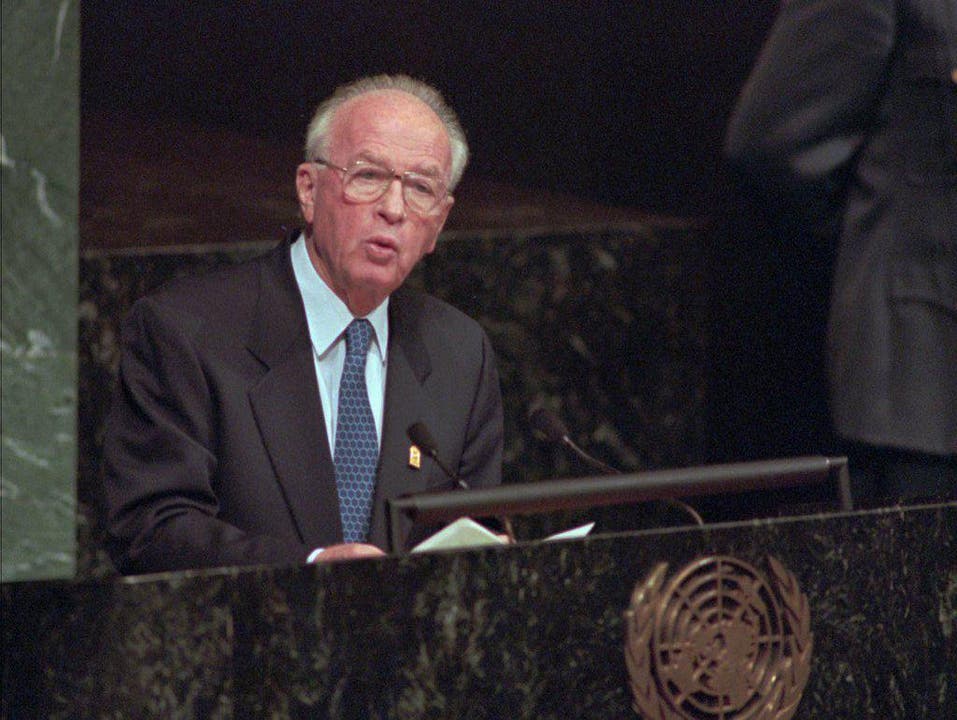 Premier Yitzhak Rabin. (Bild: Keystone)