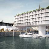 So könnte das Hotel am Romanshorner Hafen aussehen