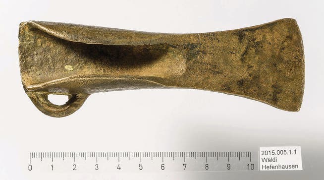 Schatz Aus Bronzezeit Im Altmetall St Galler blatt