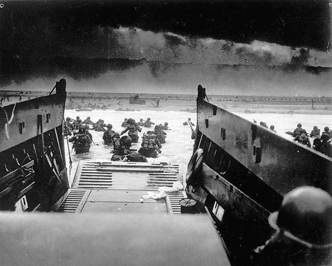 Die Alliierten landen an den Stränden der Normandie. (Bild: ky)