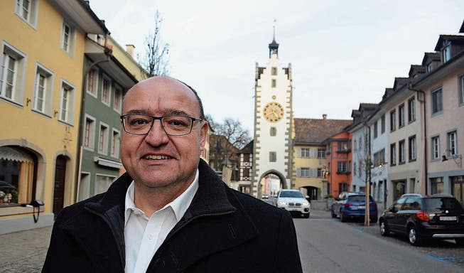 Der 45-jährige Markus Birk, SP, ist neuer Diessenhofer Stadtpräsident. (Bild: Thomas Güntert)
