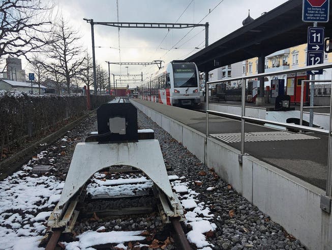 Die Frauenfeld-Wil-Bahn wird nicht verlängert: Die Idee eines Trams durch die Stadt Wil ist bereits früh vom Tisch. (Bild: Simon Dudle)