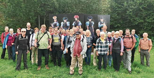 Die Wandergruppe des Vereins Städtepartnerschaften bei ihrem Ausflug in den Schwarzwald. (Bild: PD)