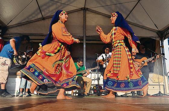 Vorbild für Bürglen: Tänzerinnen aus Bolivien am Nationenfest vom Juni 2012 in Romanshorn. (Archivbild: Nana do Carmo)