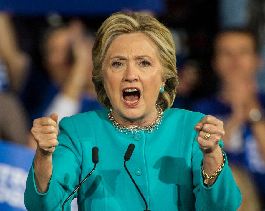 Die demokratische Präsidentschaftskandidatin Hillary Clinton. (Bild: Keystone)