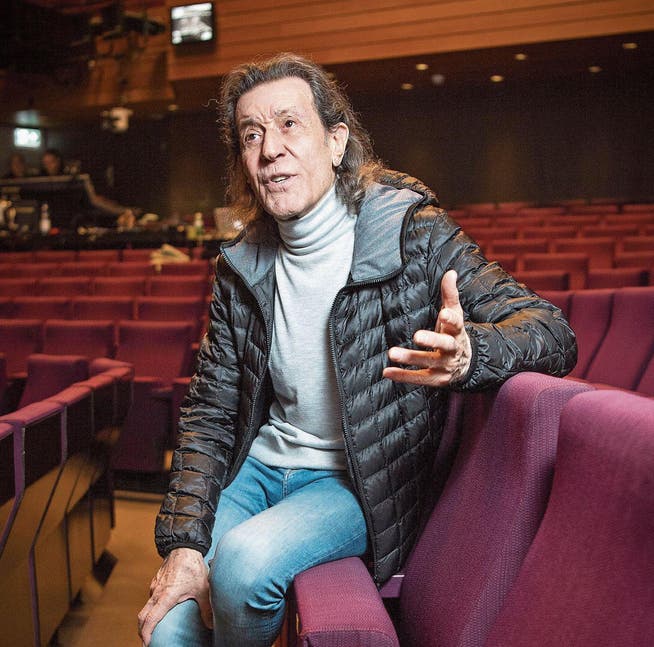 Albert Hammond im Grossen Saal des Theaters St. Gallen. (Bild: Ralph Ribi (St. Gallen, 13. Februar 2018))