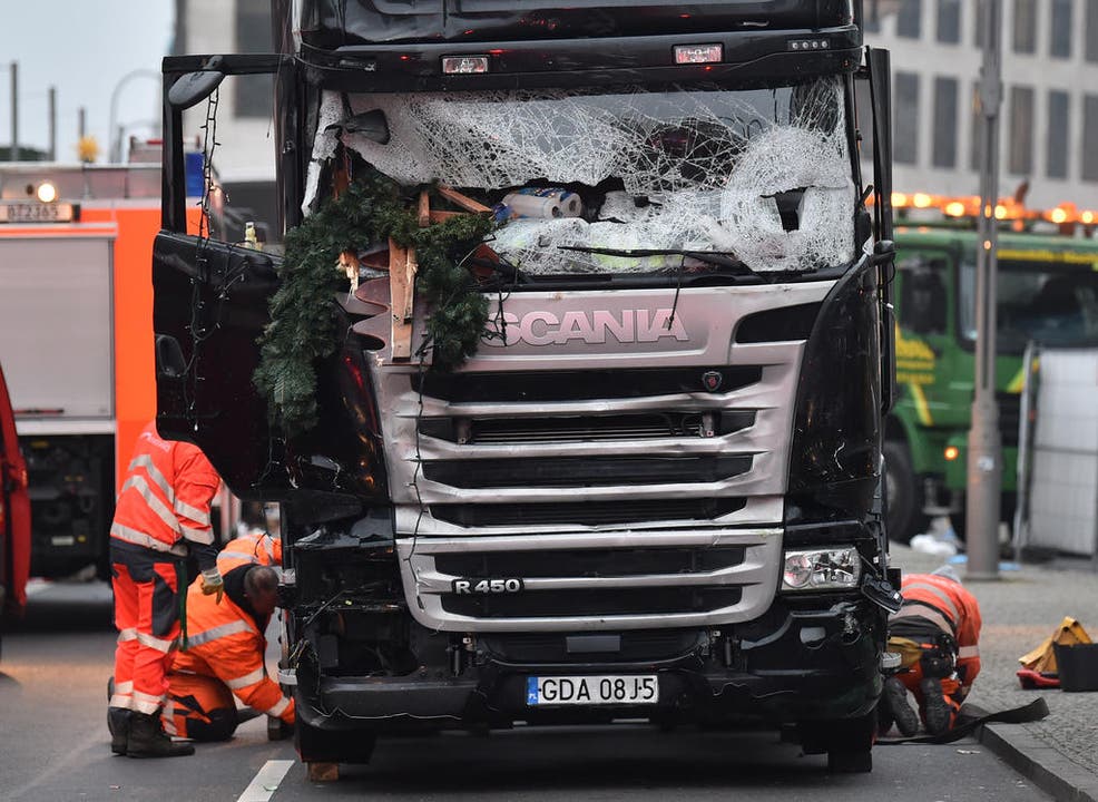 Möglicher Anschlag mit Lastwagen auf Weihnachtsmarkt (Bild: Keystone)