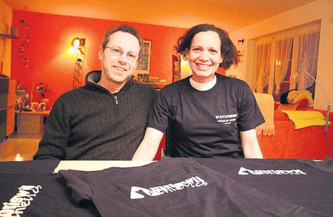 «Amriswil-athletics»: Thomas und Corina Fässler aus Auenhofen betreiben noch Aufbauarbeit für den neugegründeten Verein. (Bild: Roger Häni)