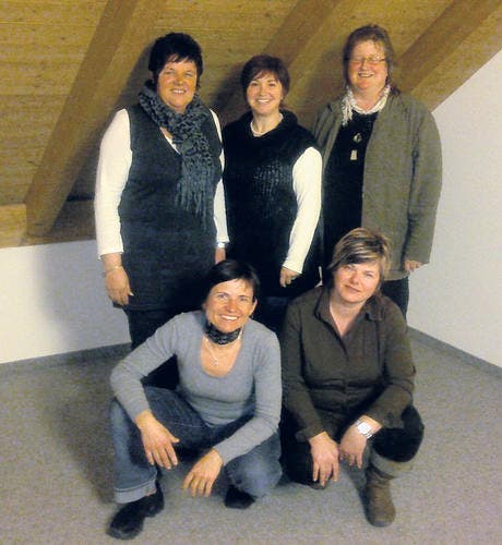 Das Kovive-Team der Region Wil-Thurgau: Uschi Hollenstein, Giulia Keller, Regula Ragaz, Silvia Betschart und Gabi Braun. (von links.) (Bild: zVg.)