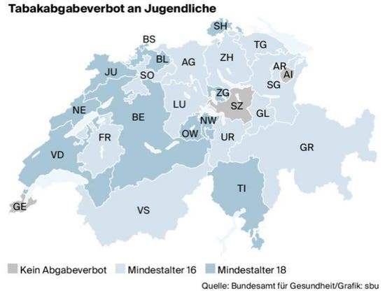 Kanton Thurgau Zigaretten Nur Noch Fur Volljahrige St Galler blatt
