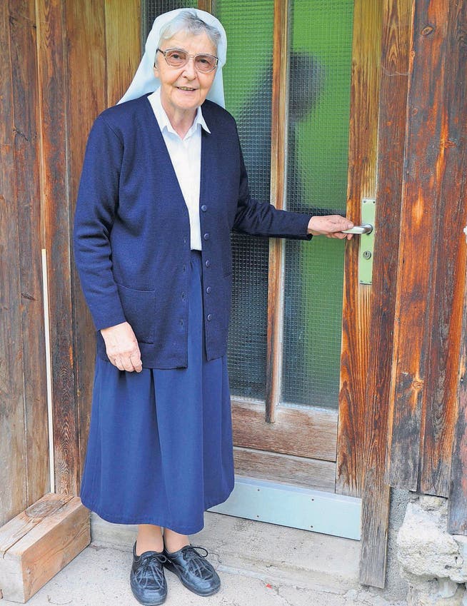 Schwester Lucy Näf weilt alle vier Jahre jeweils für drei Monate in der Heimat. Sie freut sich darauf, in dieser Zeit viele Bekannte und Freunde zu treffen. (Bild: Beatrice Bollhalder)