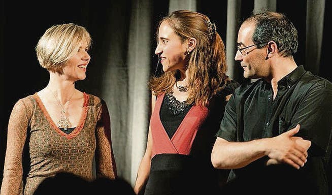Jacqueline Ott, Jojo Kunz und Paolo d'Angelo sind «Trio Dacor». (Bild: pd)