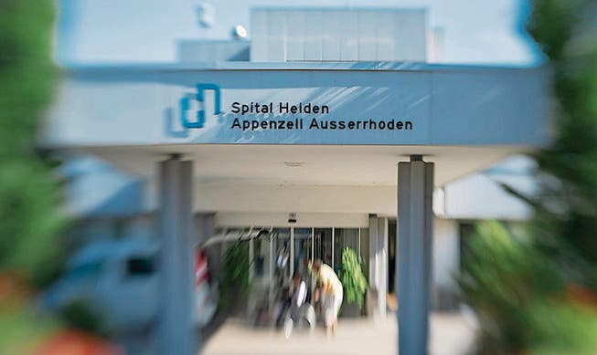 ST. GALLEN 01.09.2016 - Das Spital Heiden vom Spitalverbund Appenzell Ausserrhoden. Benjamin Manser / TAGBLATT (Bild: Benjamin Manser (Benjamin Manser))