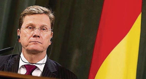 Guido Westerwelle, Chef der deutschen Liberalen und Aussenminister. (Bild: dapd/Axel Schmidt)