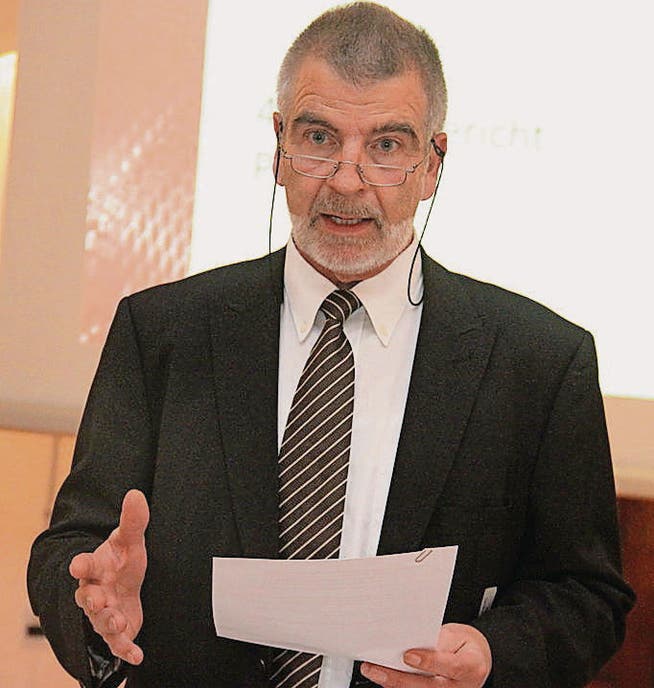Der Präsident von KMU Region Hinterthurgau, Clemens Albrecht. (Bild: Christof Lampart)