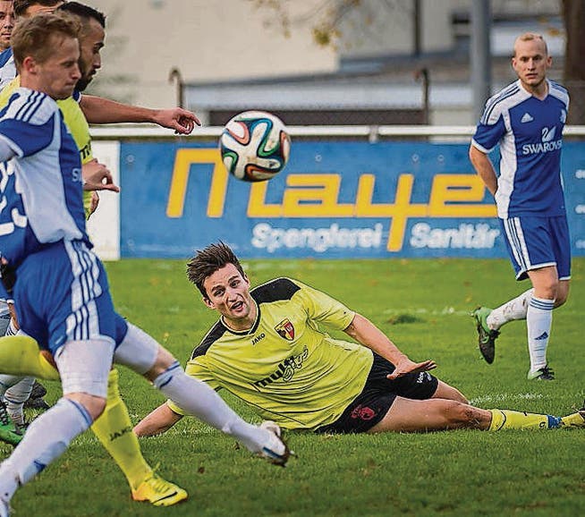 Oliver Baumann ist erfolgreicher Stürmer beim FC Rorschach. (Bild: Michel Canonica)