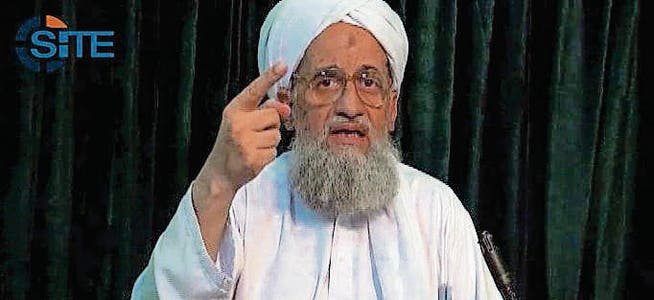 Al-Qaida-Chef und Bin-Laden-Nachfolger Ayman al-Zawahiri. (Bild: ap)