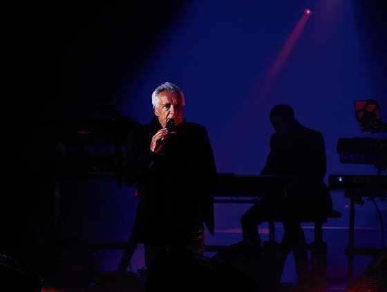 Erfolgssänger aus Frankreich: Michel Sardou bei seinem Auftritt in Avenches. (Bild: Rock oz'Arènes/Joseph Carlucci)