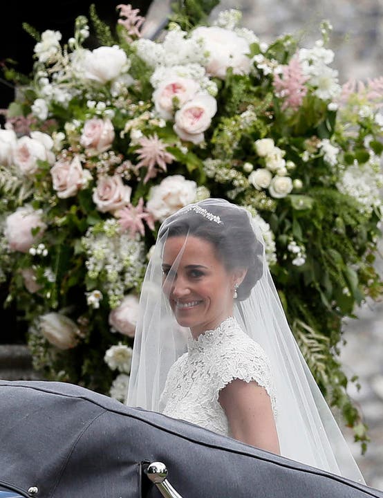 Pippa Middleton vor der Hochzeit. (Bild: Keystone)