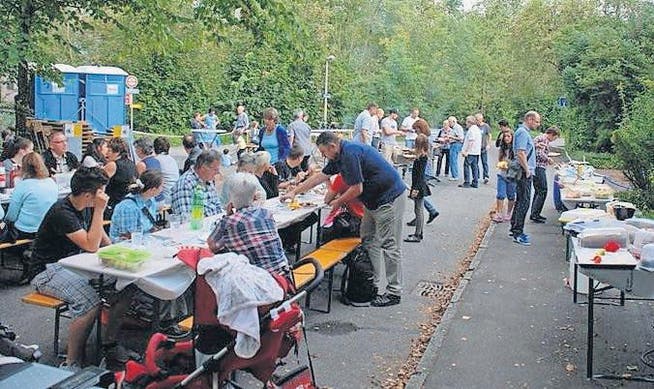 Dank des Einsatzes von vielen Helferinnen und Helfern war das 4. Birkenau-Quartierfest einmal mehr ein Erfolg. (Bild: pd)