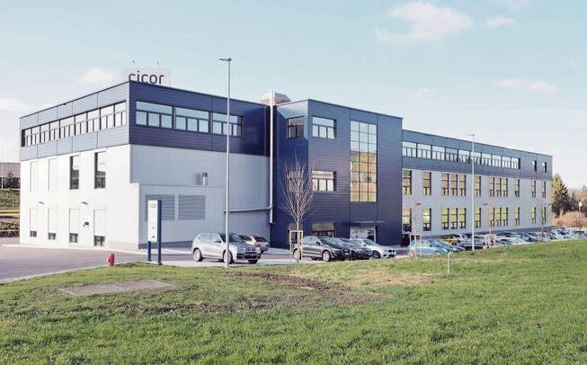 Das neue Produktions- und Verwaltungsgebäude der Cicor-Gruppe in Bronschhofen. (Bild: PD)
