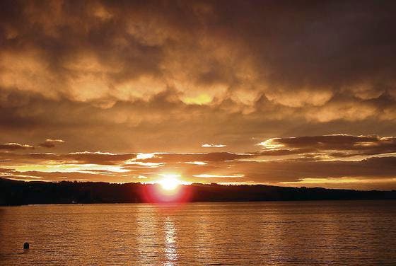Die Sonne dominierte den September am Bodensee. (Bild: Andreas Walker)