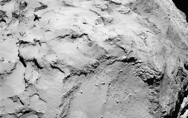 Blick auf den Kometen 67P/Tschurjumow-Gerasimenko. (Bild: EPA)