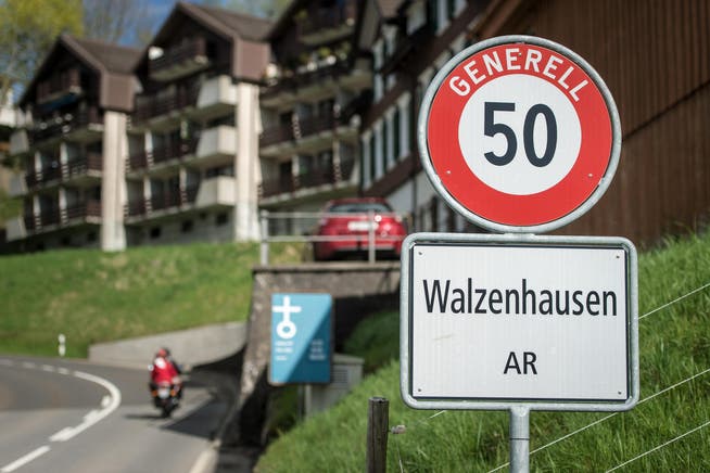 Die Beschwerdeführer forderten den Regierungsrat auf, die Ergänzungswahlen in den Gemeinderat von Walzenhausen vom 24. September abzusagen. (Bild: Michel Canonica)