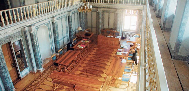 Dem Obergericht gehören 18 Mitglieder an. Sie werden an der Urne von den Stimmberechtigten gewählt. (Bild: APZ)