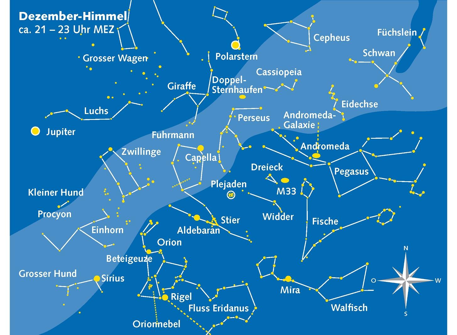 Wintersternbilder: Zeichne deinen eigenen Wintertraum!