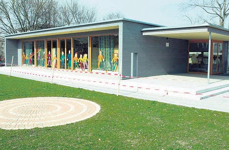 Wie der Kindergarten Seetal soll auch der Neubau des Kindergartens Zeppelin aussehen. (Bild: zVg)