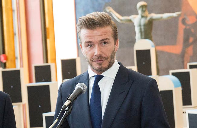 David Beckham ist der 'Sexiest Man Alive'. (Bild: Janet Mayer / Splash News)