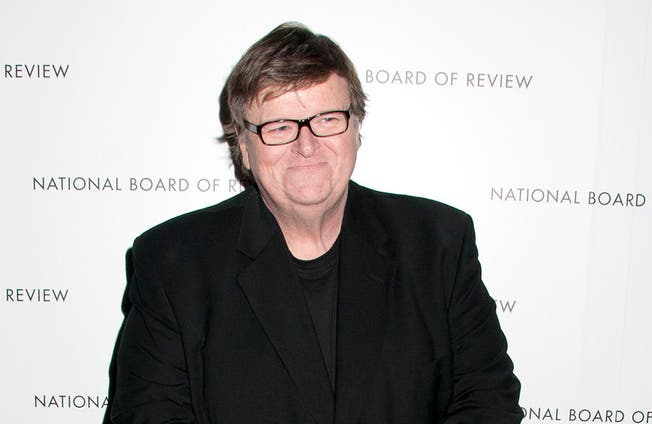 Filmemacher Michael Moore. (Bild: bangshwobiz)