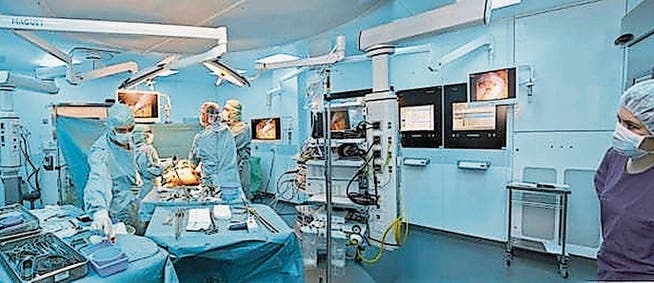 Operationssaal im Spital Muri. (Bild: PD)