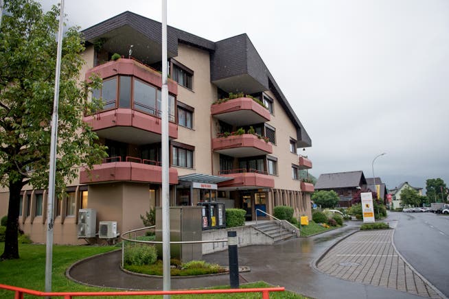 Die Gemeinde möchte zusätzliche Räume im Gebäude an der Chrüzmattstarsse erwerben. (Bild: Corinne Glanzmann, Dallenwil, 15. Mai 2018) 