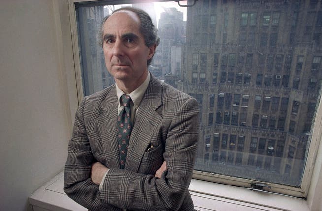 Philip Roth im März 1993 in New York City. Foto Joe Tabbacca