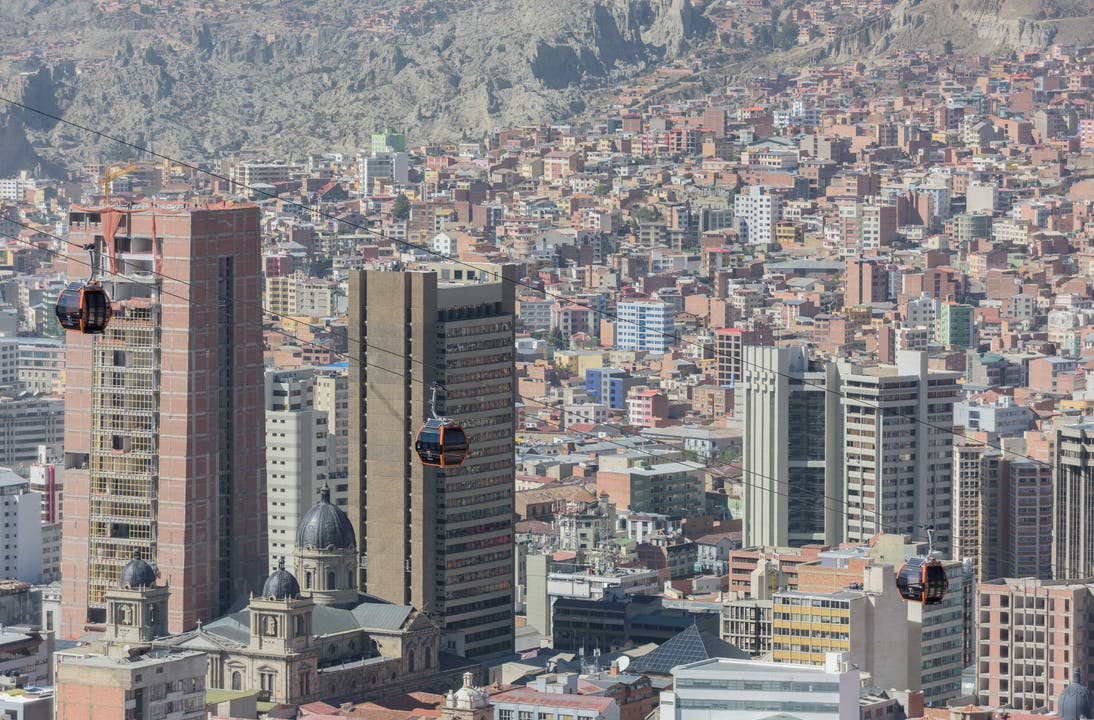 Die «Linea Naranja» ist bereits die fünfte Linie, die die Doppelmayr/Garaventa Gruppe in La Paz/El Alto realisierte.