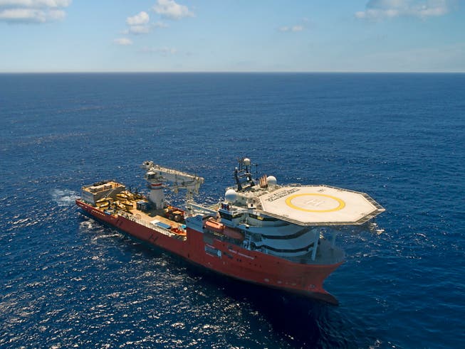 Die "Seabed Constructor" des US-Unternehmens Ocean Infinity suchte bis zuletzt nach der verschollenen MH370. Nun wurde die Suche aufgegeben. (Bild: KEYSTONE/EPA OCEAN INFINITY/OCEAN INFINITY HANDOUT)