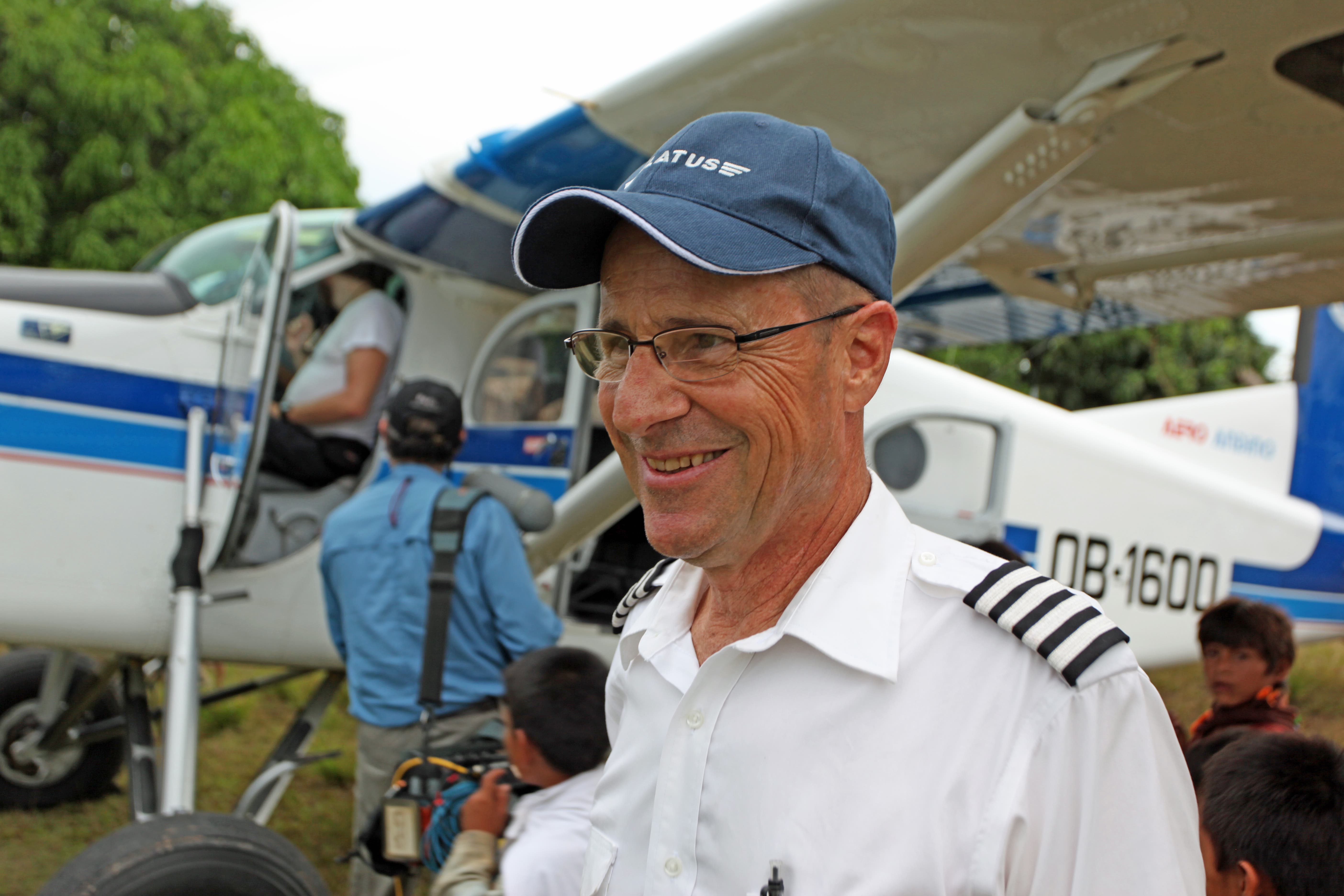 Flugkapitän Ruedi Wiedler hat mit seinem PC-6 in Peru über 10000 Flugstunden absolviert. (Bilder: pd)