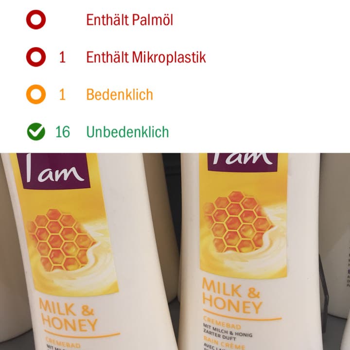 I am, Crèmebad, Milk &amp; Honey