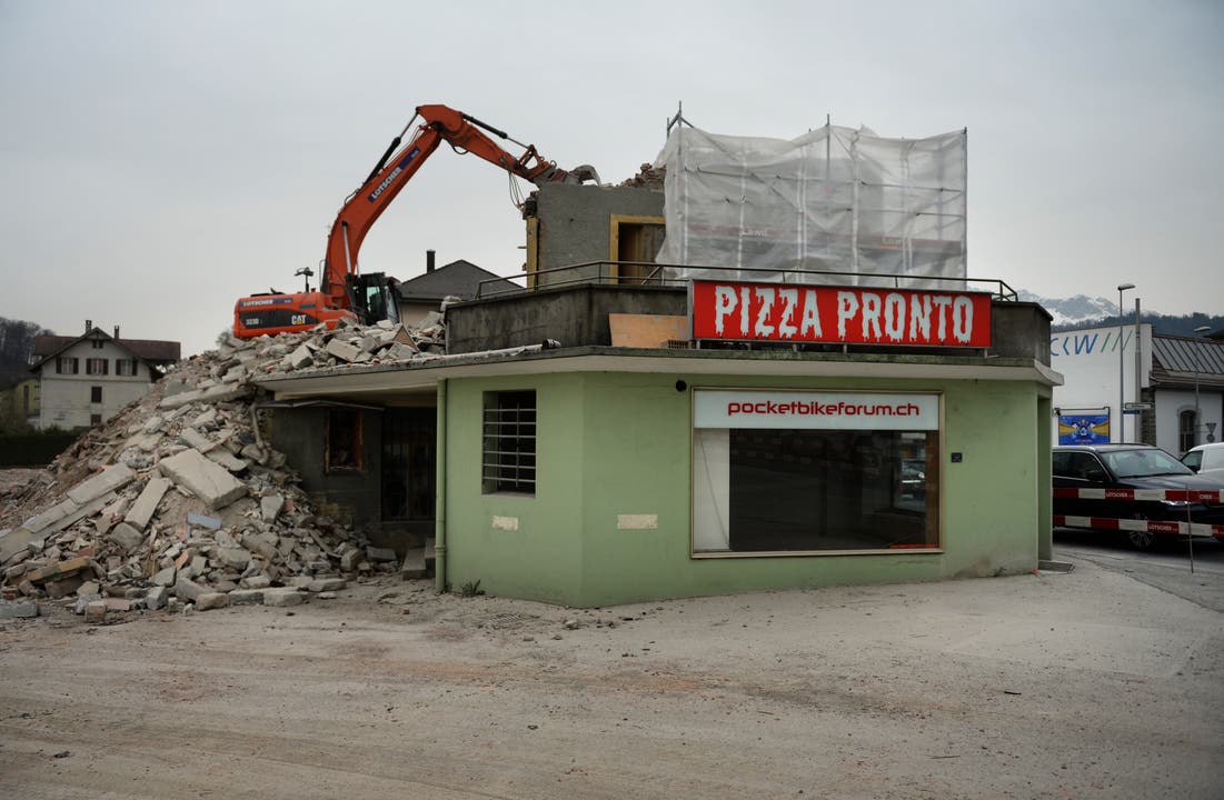 21 Gebäude wurden zurückgebaut. (Nadia Schärli, 3. April 2014)