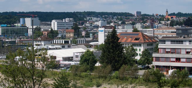 Blick über die Gemeinde Emmen. (Bild: Boris Bürgisser, 14. Juni 2018)