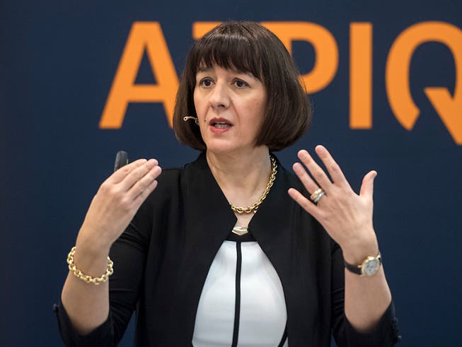 Alpiq-Chefin Jasmin Staiblin ist derzeit die einzige Frau unter den 39 bestbezahlten Schweizer CEOs. (Bild: KEYSTONE/URS FLUEELER)