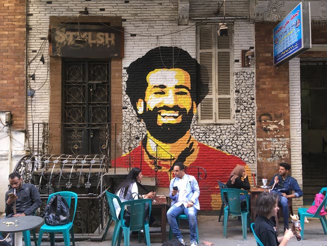 Mohamed Salah ist in Ägyptens Hoffnung. (Bild: Amir Makar/AFP Photo (Kairo, 4. April 2018))