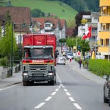 Auf der Brünigstrasse in Alpnach soll inskünftig Tempo 30 gelten. (Bild: Corinne Glanzmann (24. Mai 2016))
