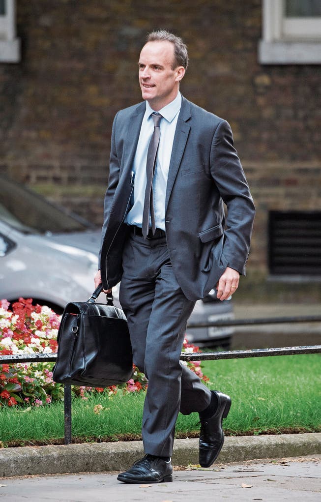 Der neue Brexit-Minister: Dominic Raab. (Bild: Sean Dempsey/EPA, London, 11. Juli 2018)