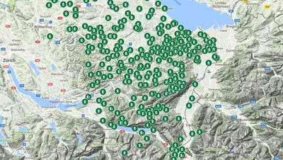 Sommerzeit ist Wanderzeit in der Ostschweiz: Alle Tagblatt-Wandertipps in einer Karte